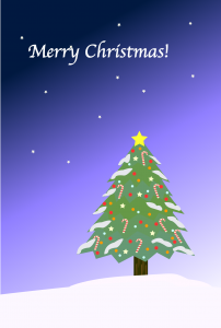 クリスマスツリー1(PNG)