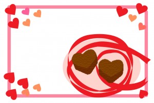 バレンタインカード(JPEG)